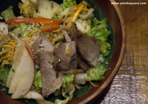 Indonesian Grilled Pork Salad